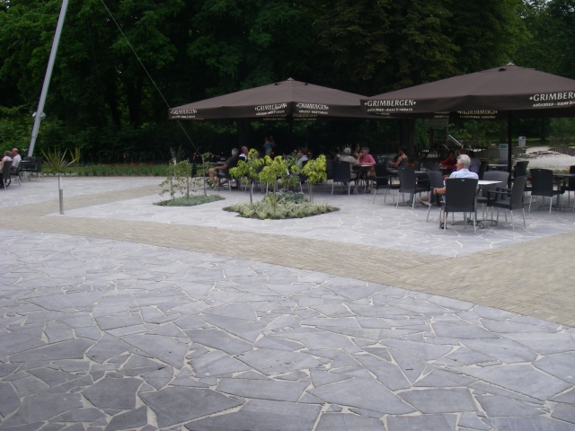 Belgische blauwe hardsteen, Flagstones